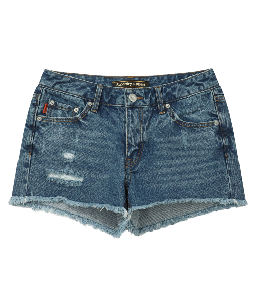 Женские джинсовые шорты mid-indigo SDFLHAP61MID