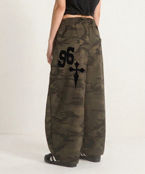 Широкие брюки-баллоны Cross 96 Camo 3color