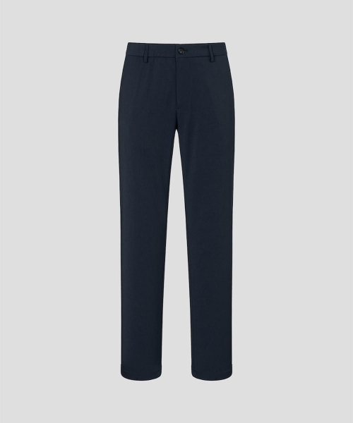 Брюки standard fit из триацетата, Navy