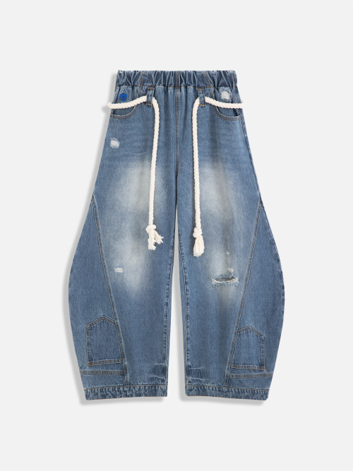 Багги Reverse Super Baggy Barrel Jeans AE25CPQ20833-01MBLU
