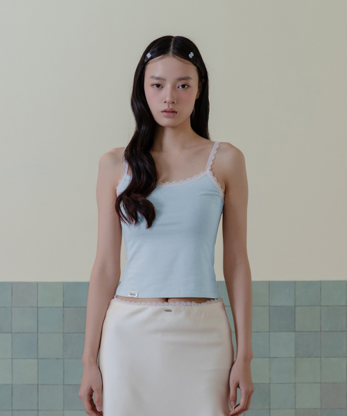 Darling cami топ Icy синий