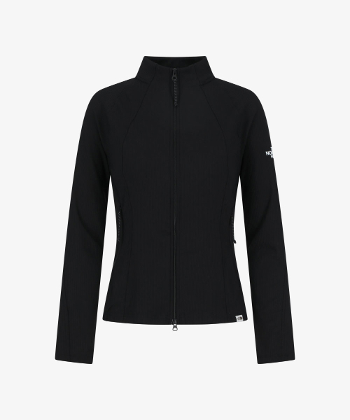 Женская зип-куртка NJ5JS32J White Label BLACK