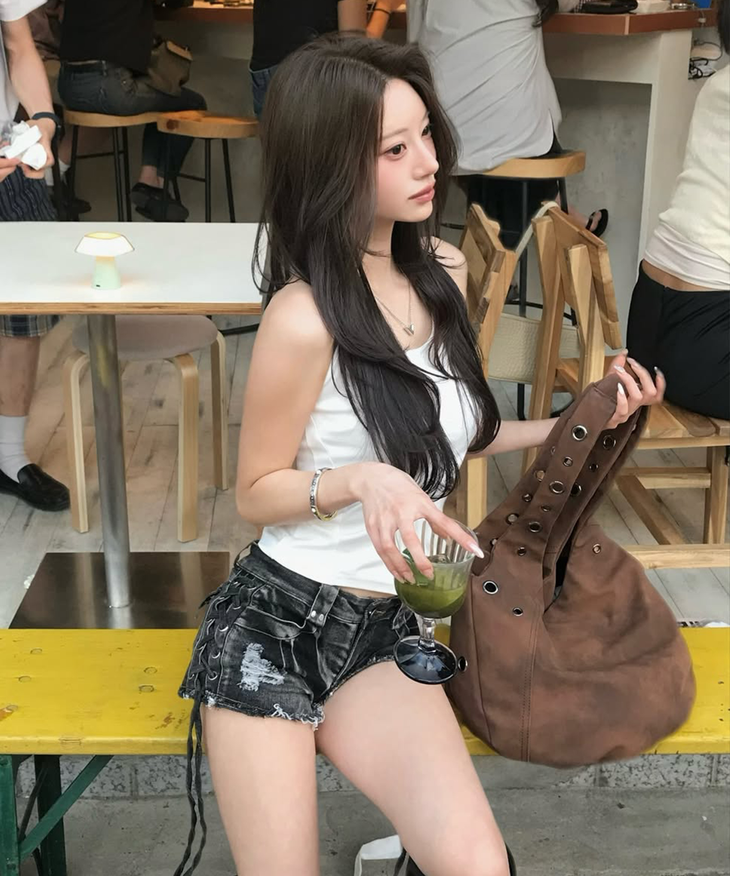 SUEDE EYELET DIM сумка [3цвет]