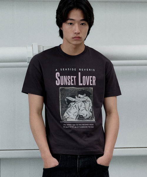 Футболка Sunset Lover (Charcoal)