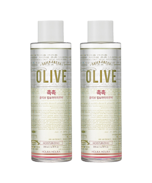 DAILY FRESH CLEANSING OLIVE LIP&EYE REMOVER 2ea