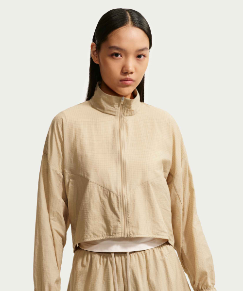 Легкая куртка оверсайз рипстоп W - Linen / IF0588-248