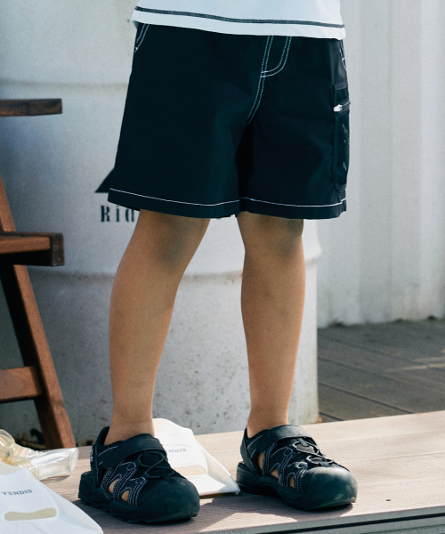 KIDS WATER PANTS - BLACK