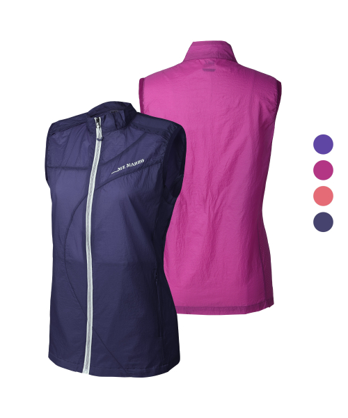 Женский легкий жилет Air Flora из перфорированного нейлона, 4 Colors