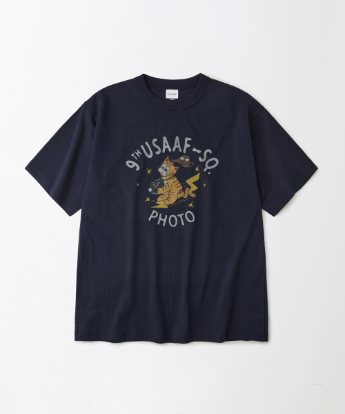 MIL SERIES TEE(9TH USAAF)_NAVY