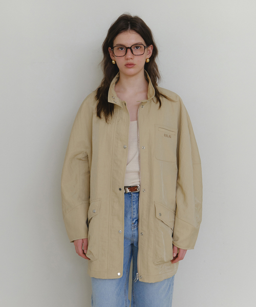 Легкое пальто-сафари Beige