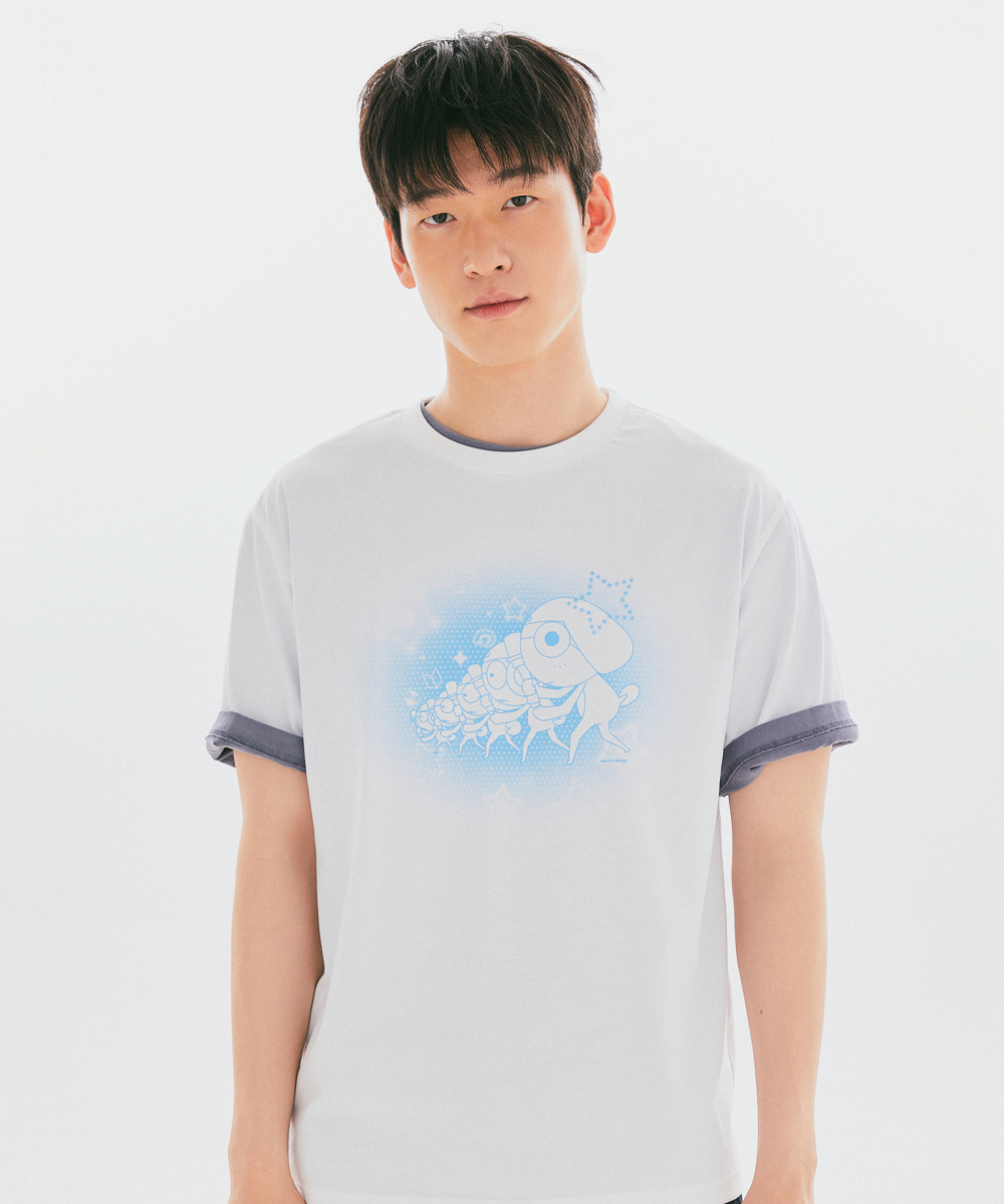 Футболка [Sgt. Frog] (WHITE)_SPRLG25U15