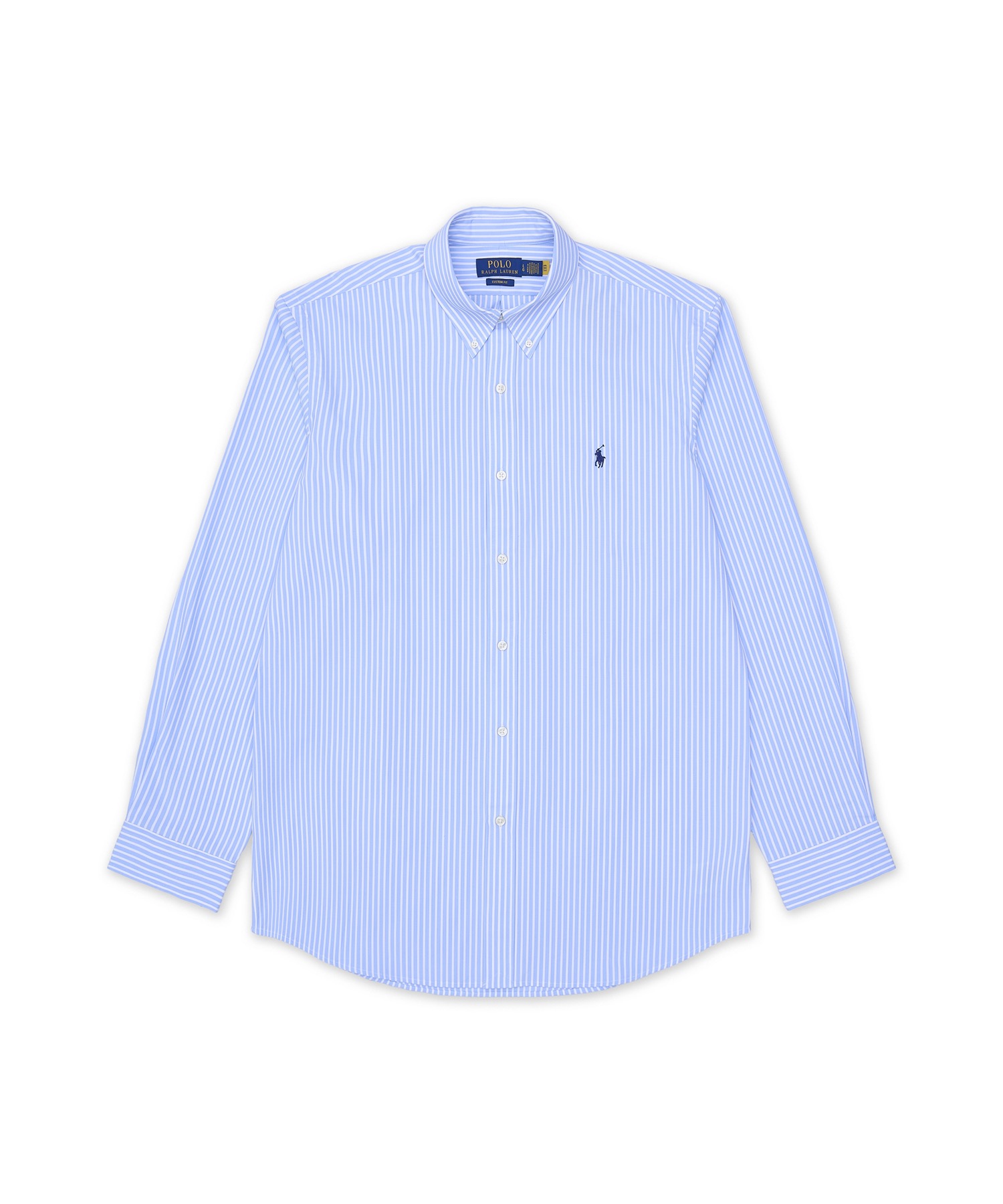 CUBDPPCS-LONG SLEEVE-SPORT SHIRT 50 / 1 BISTRCH POPLIN-BLUE