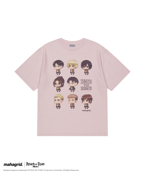 Футболка SASAGEYO CHARACTER TEE PINK(MG2GMMT504T)