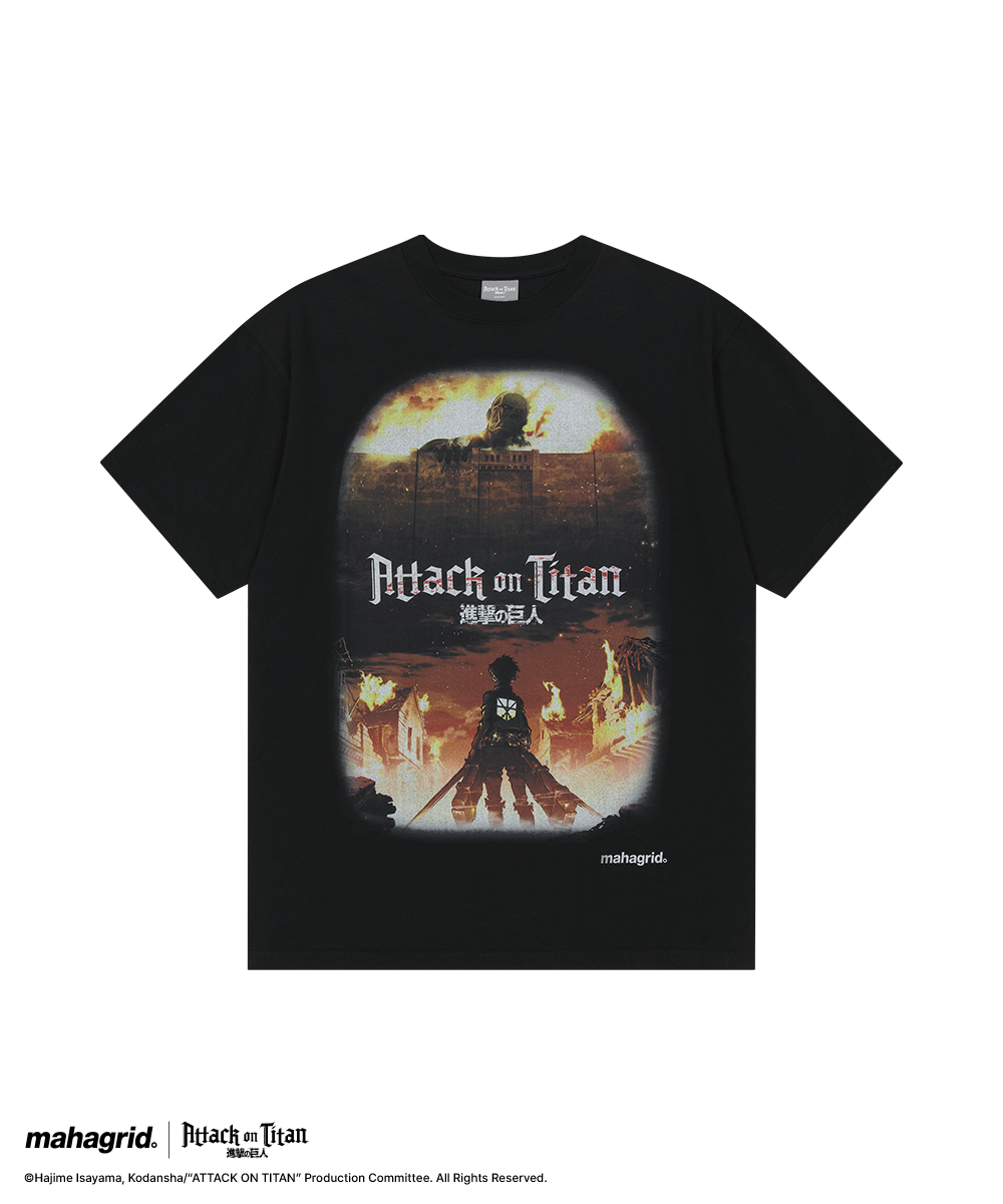 [ATTACK ON TITAN] ATTACK ON TITAN SEASON 1 TEE BLACK(MG2GMMT507T)