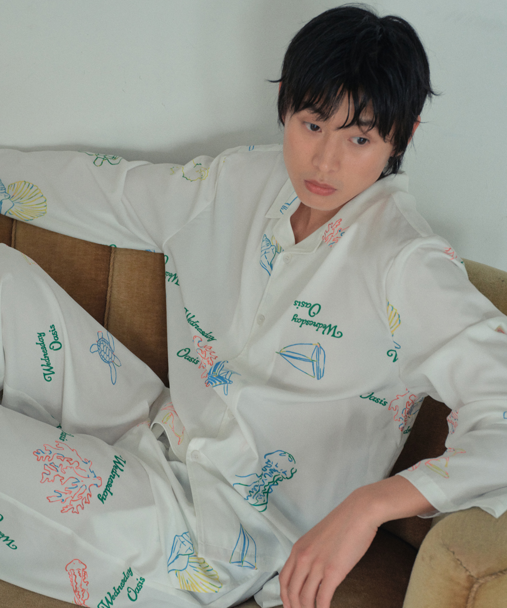 Oasis Shore Pajama Set_WHITE(WCB6ST05)