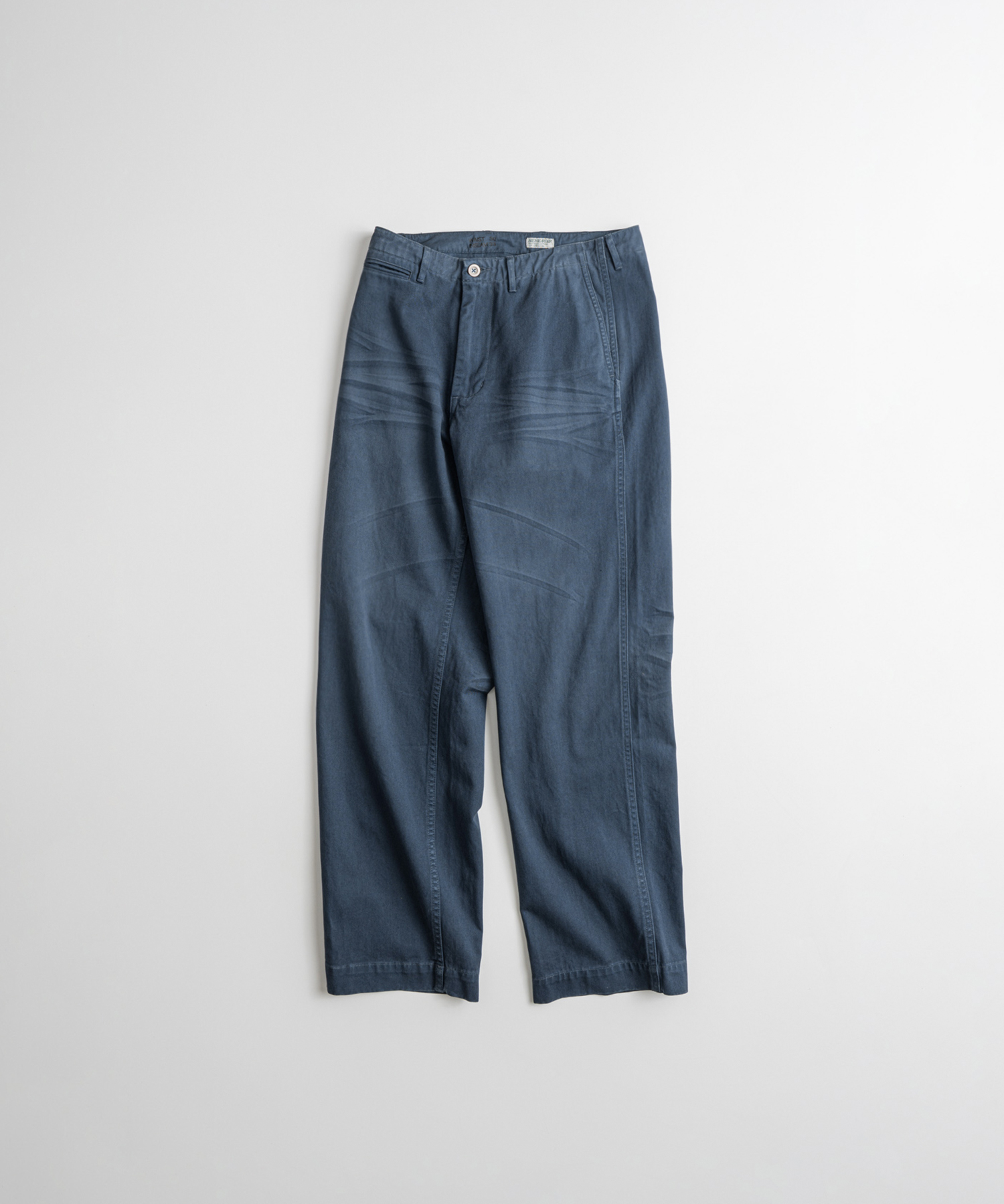 USED 1942 CHINO TROUSERS тёмно-синий