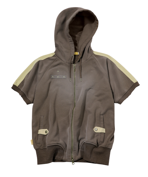 Chocolate Hood Zip-up(коричневый)
