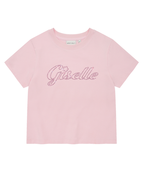 wacky willy aespa ジゼルコラボ 半袖Tシャツ ピンク MUSINSA | WACKY WILLY Giselle Collaboration Short Sleeve T-Shirt Pink