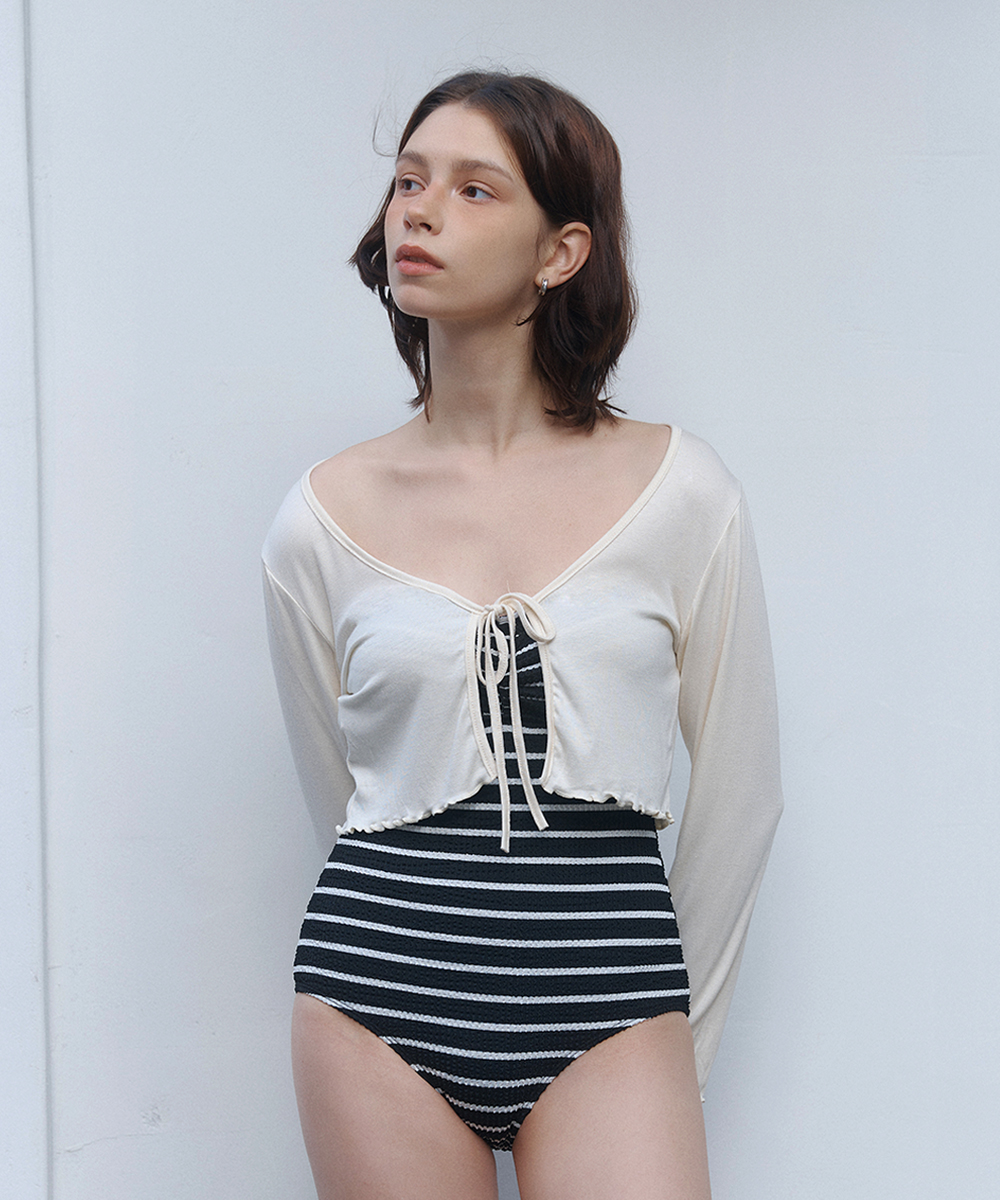 Ribbon Bolero Cover-up (3colors)