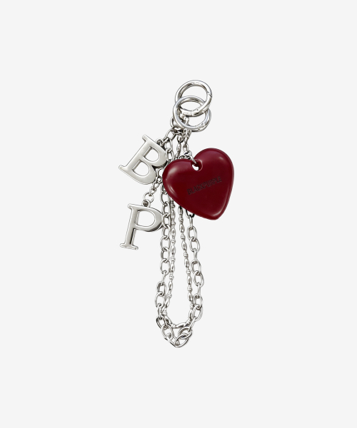 BP 하트 투웨이 체인 키링_레드 BP Heart 2-Way Chain Keyring_Red