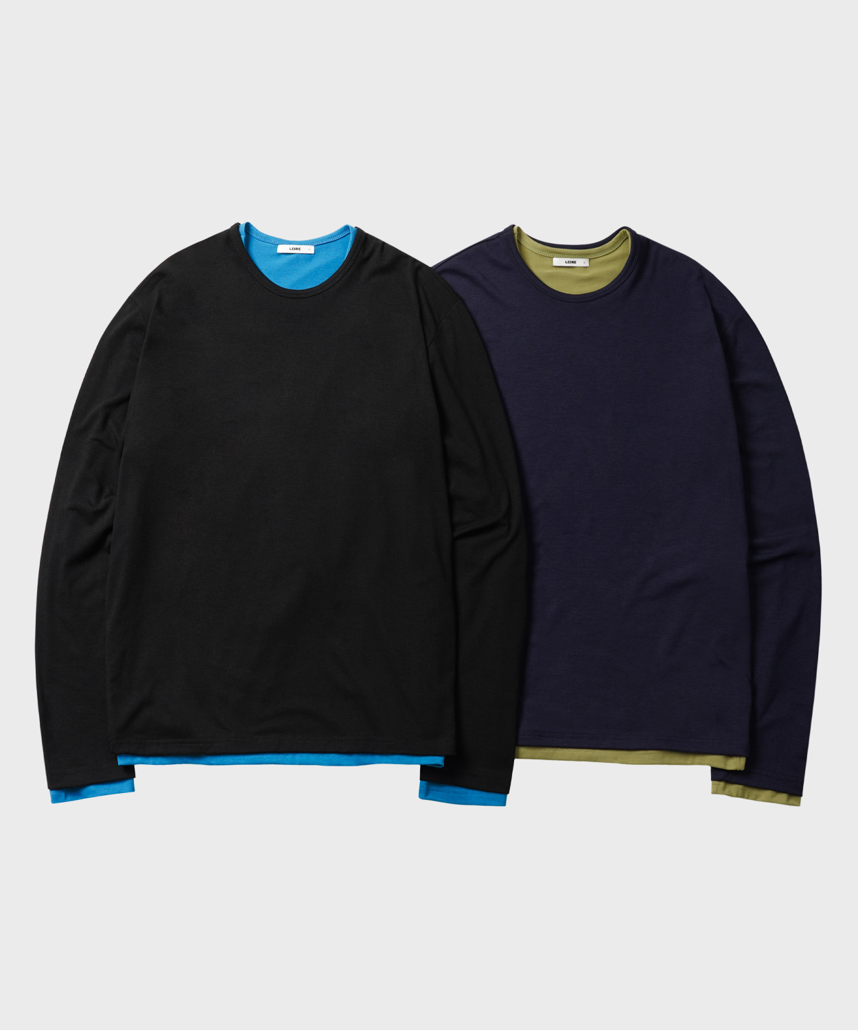 [2PACK] Soft Round Long Sleeve T-рубашка