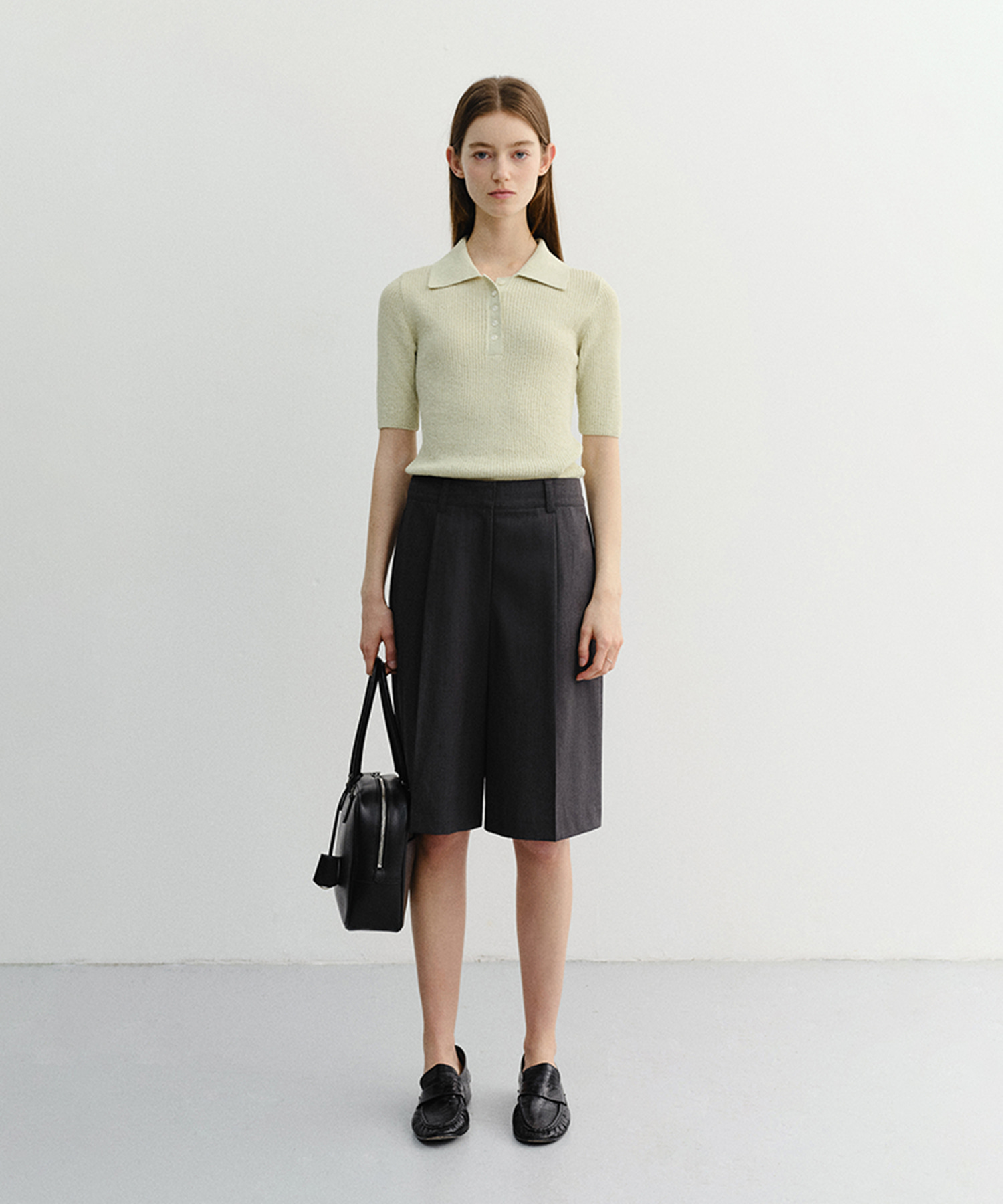 BERMUDA SHORTS CHARCOAL GREY