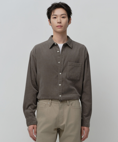 TOFF Relaxed 16W Corduroy Shirts