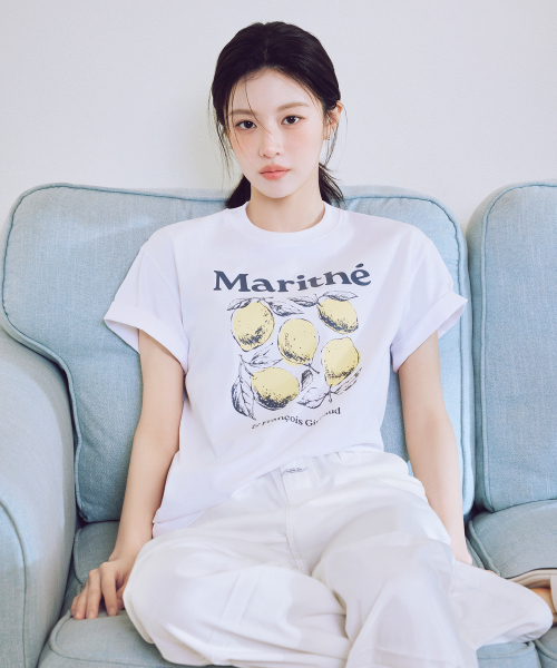 AEROCOOL LEMON GRAPHIC TEE white