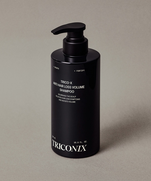 트리코닉스 트리코엑스 탈모완화 볼륨 블랙 샴푸 500ml, 1개