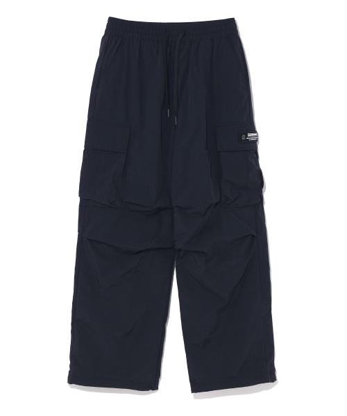 широкие карго брюки MQ2PU364 BLACK