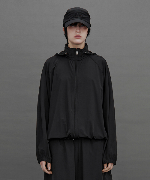 TMB Active Packable Hooded Jumper [ Black ]