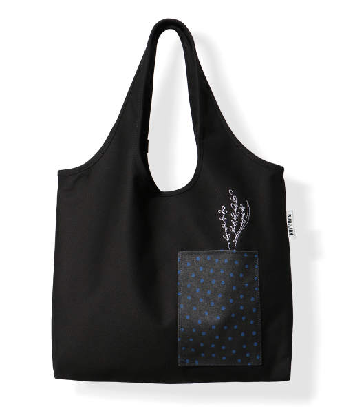 Flora Shoulder bag_Tote Black