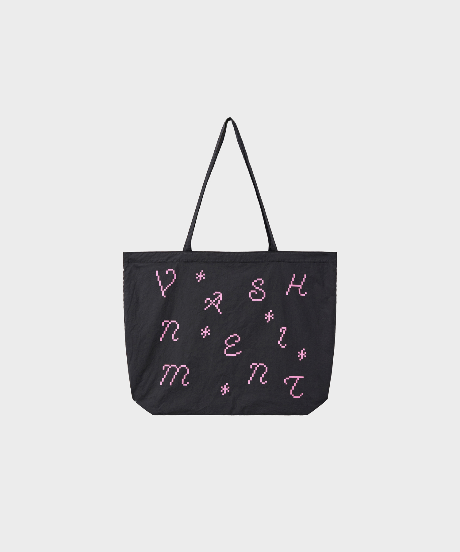 Pixel eco bag charcoal