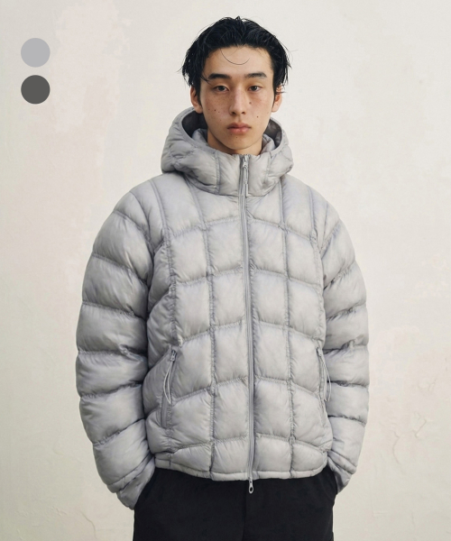 스퀘어 시어로프트 패딩자켓 (2color)