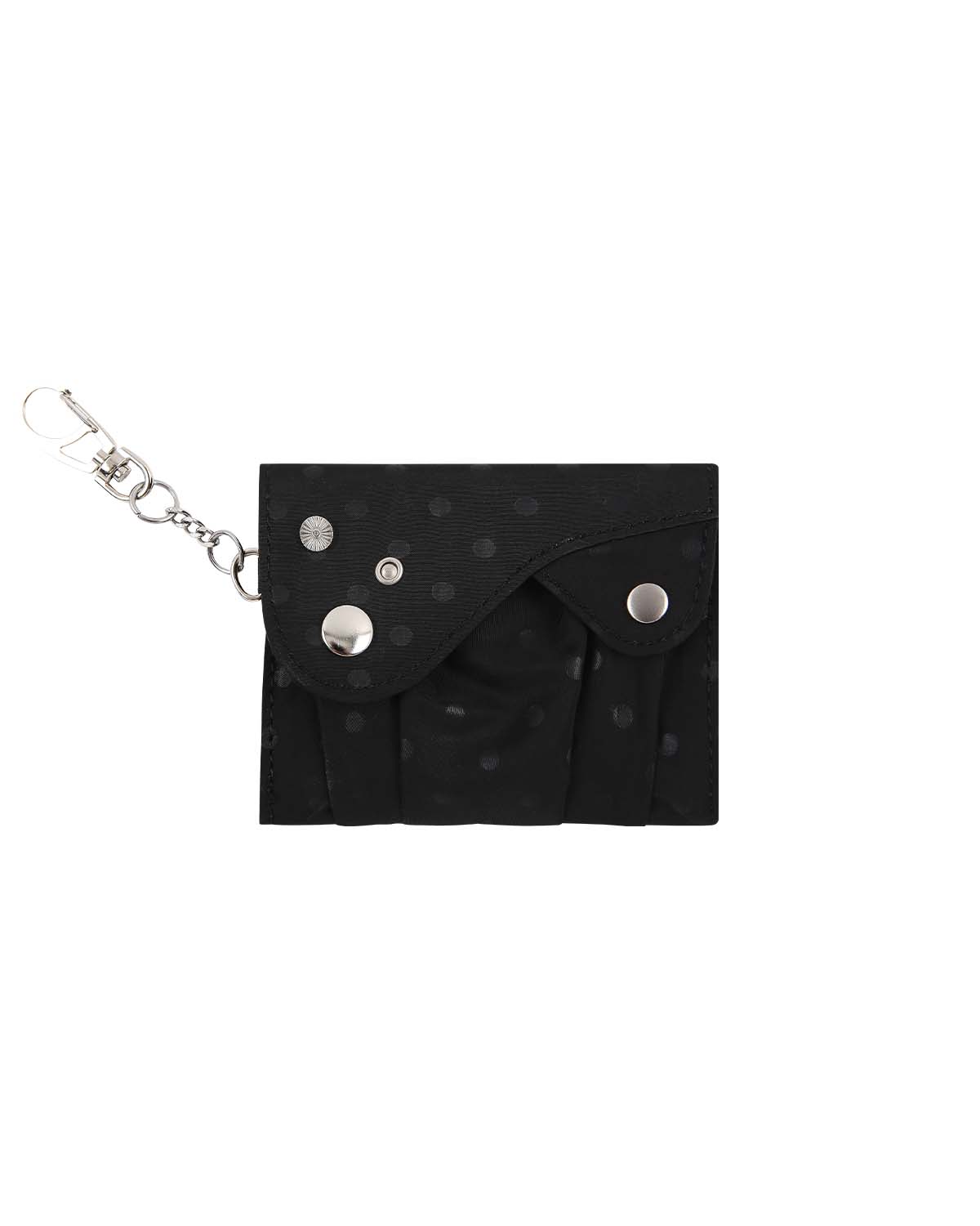 [×Misekiseoul] puff wallet (black dot)