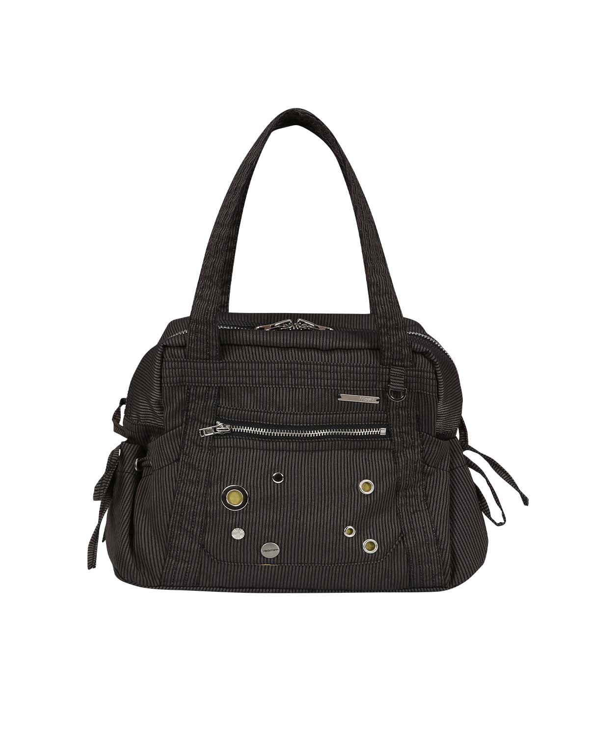 [×Misekiseoul] easy carry bag (khaki stripe)