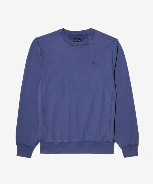 (U) Свитшот SALT WASH CLASSIC CREWNECK WASHED BLUE