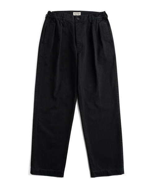 W25 FRENCH CHINO PANTS (black)