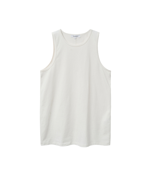 Basic layered sleeveless IVORY