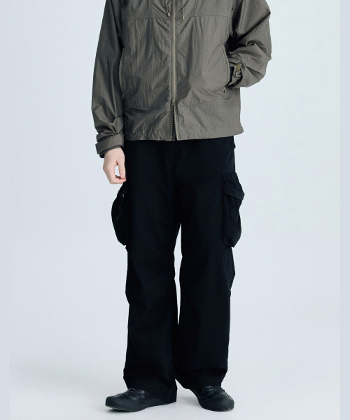 Surplus карго широкие брюки Black