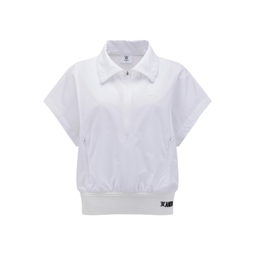 WOMEN SHORT SLEEVE ANORAK JACKET_WH