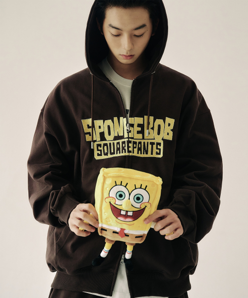 SPONGEBOB FRIENDS HOODIE ZIP UP