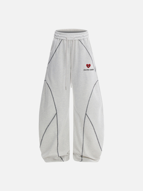 Широкие спортивные штаны Aelfric Eden Stitch Baggy Barrel AE25CPQ31181-01BGRY