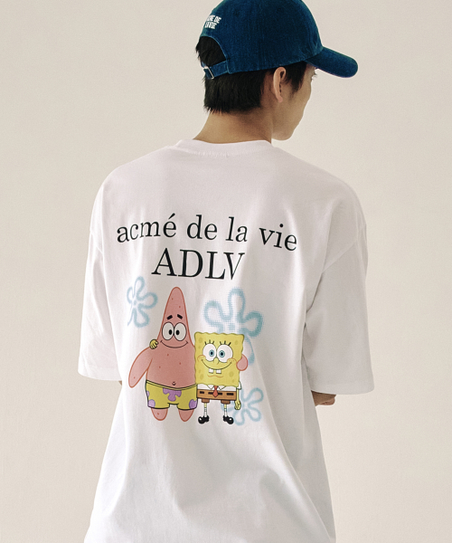 SPONGEBOB BASIC LOGO SHORT SLEEVE T-SHIRT