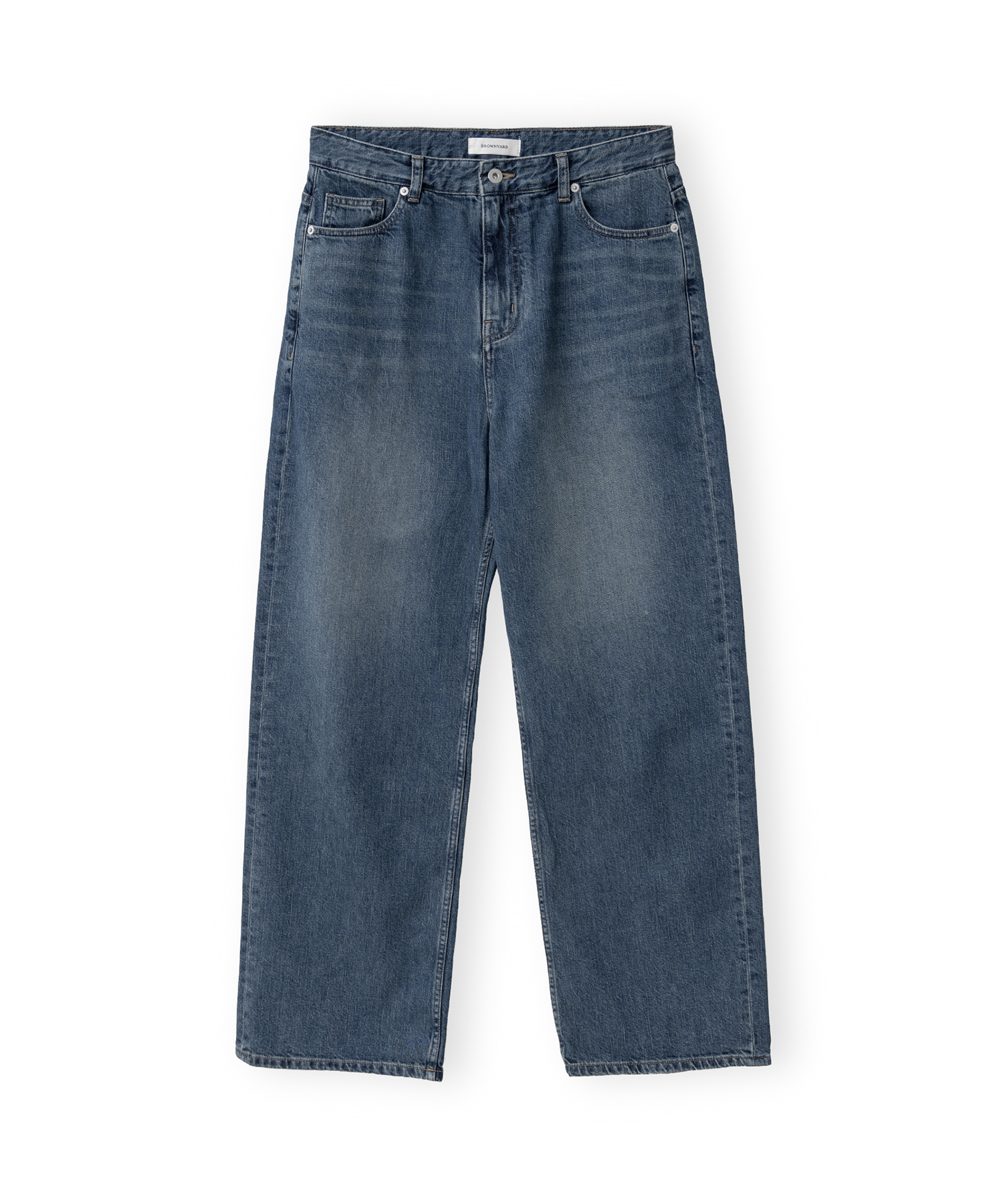 5p Straight Denim, Blue