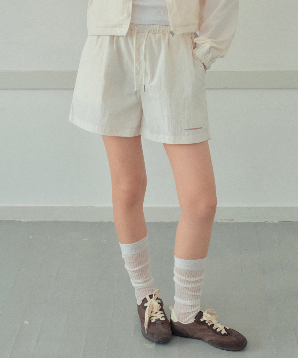 Nylon Wind Shorts_CREAM(WB6PT23)