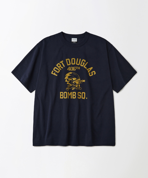 MIL SERIES TEE(FORT DOUGLAS)_NAVY