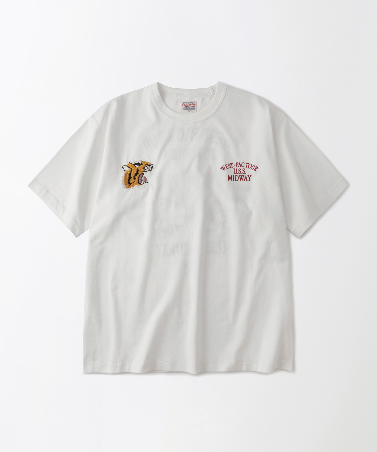Футболка MIL (MID WAY) Off White