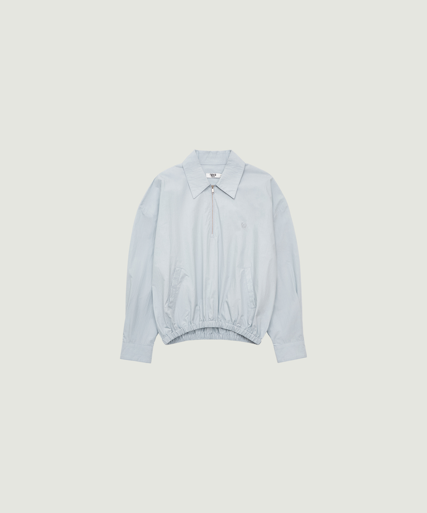 LUAN HALF ZIP-UP (LIGHT BLUE)