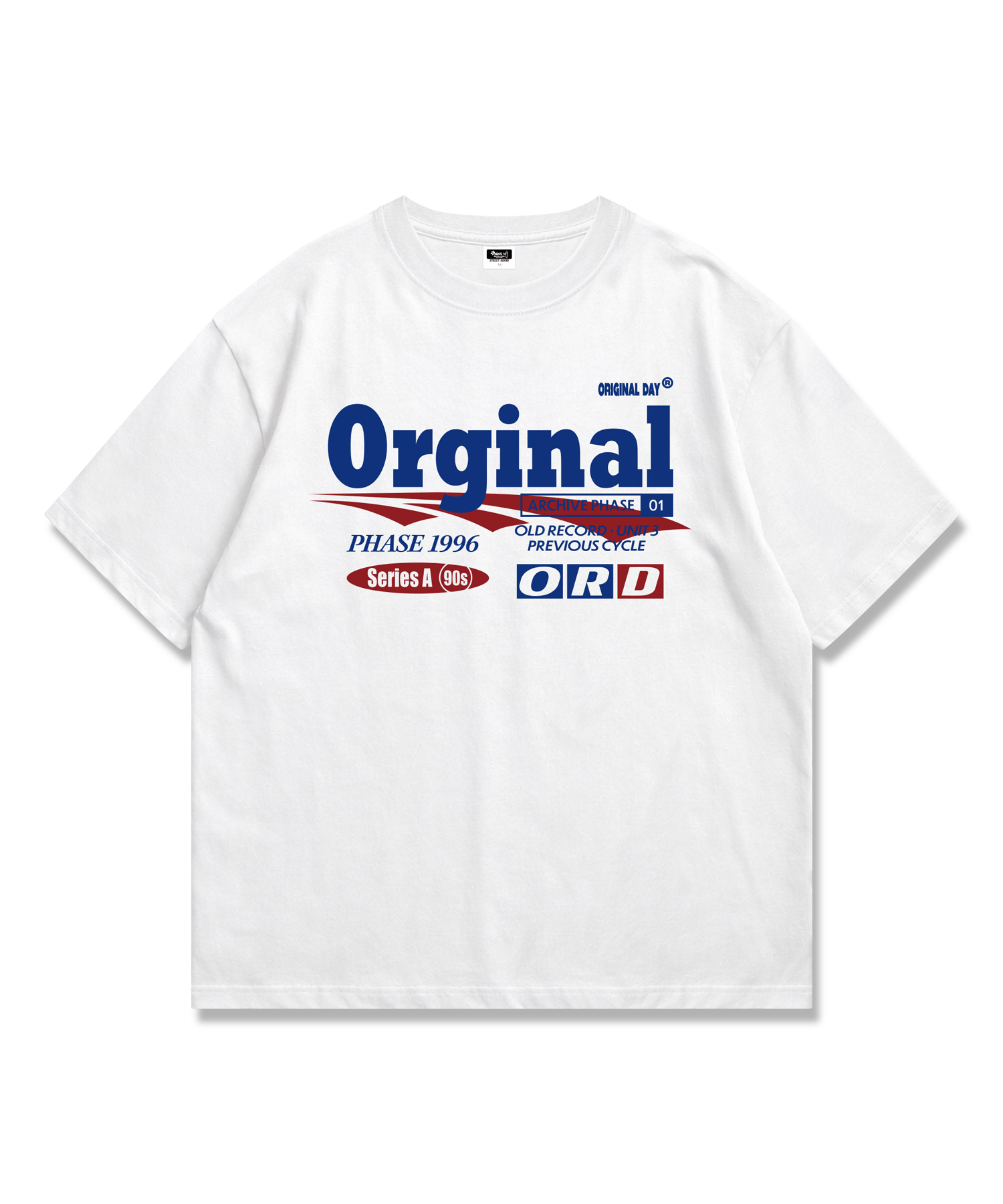 Original Phase оверсайз футболка белый